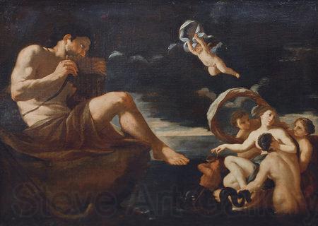 Johann Carl Loth Galatea mit ihren Begleiterinnen vor Polyphem